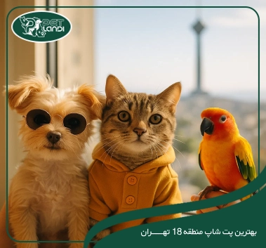 پت شاپ منطقه 18 تهران