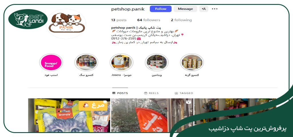 بهترین پت شاپ های دزاشیب