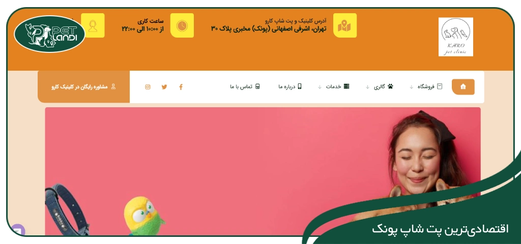 بهترین پت شاپ پونک