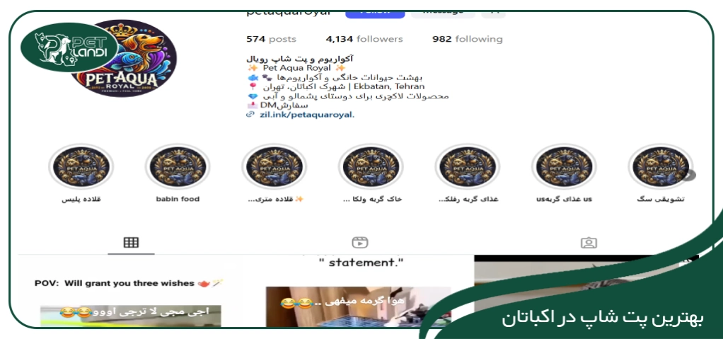 پت شاپ رویال اکباتان